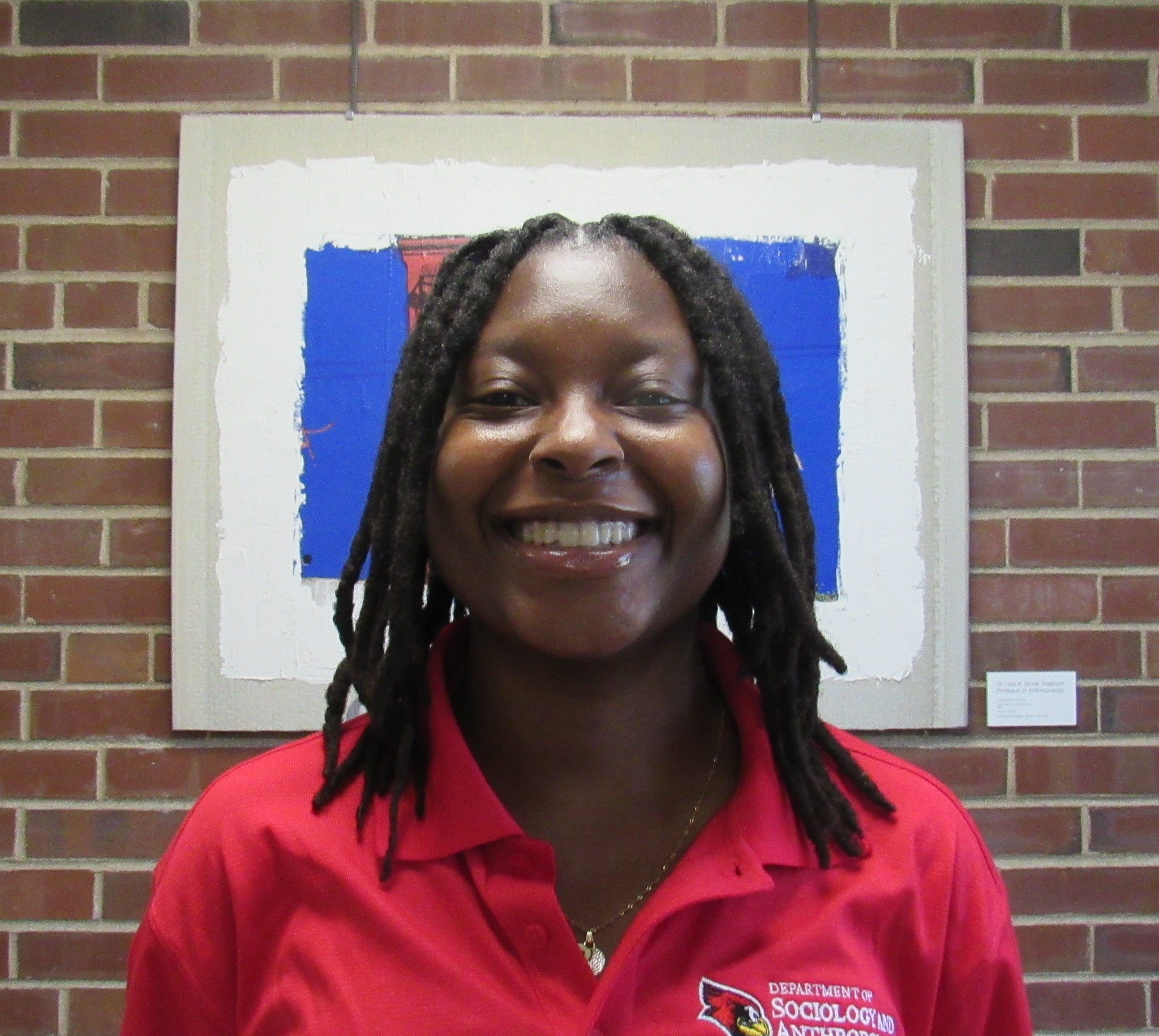 A portrait of Ambria Garner